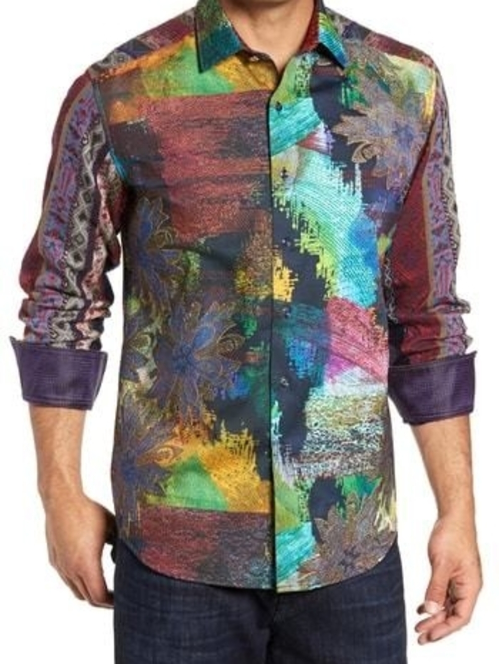 Robert Graham "Riley's Dream" Limited Edition Men's Classic Fit Sport Shirt L
